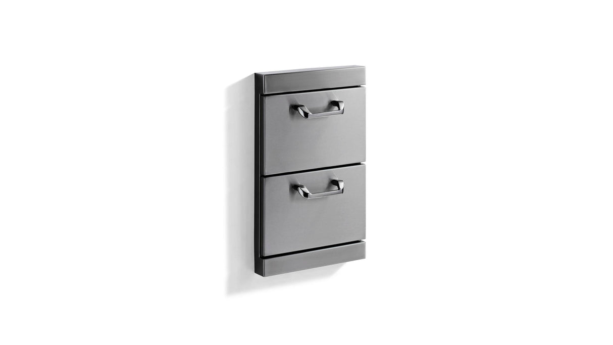 Utility Drawers - Two full standard drawers w/ 5" offset handles
