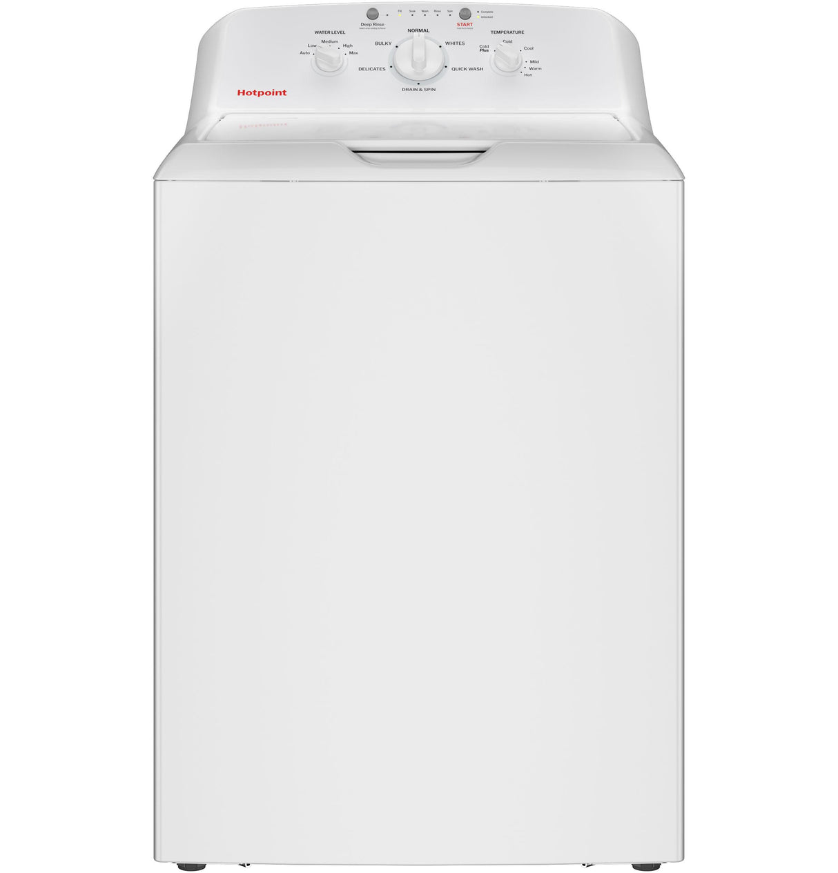 Hotpoint® 4.0 cu. ft. Capacity Washer with Stainless Steel Basket,Cold Plus and Water Level Control