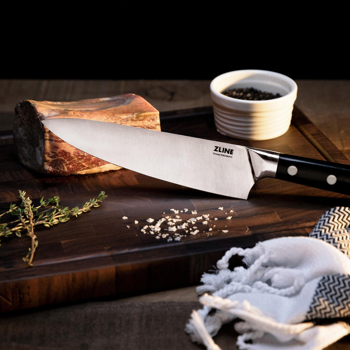 ZLINE 8? Professional German Steel Chef's Knife (KCKT-GS)