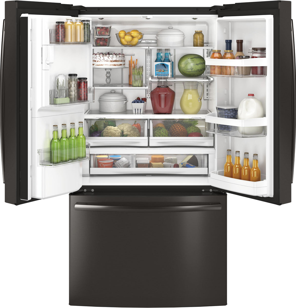 GE® ENERGY STAR® 22.1 Cu. Ft. Counter-Depth French-Door Refrigerator