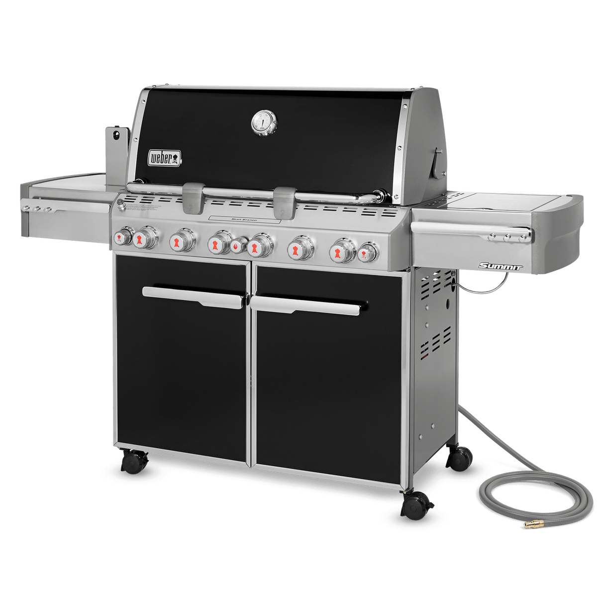 Summit® E-670 Gas Grill (Natural Gas) - Black
