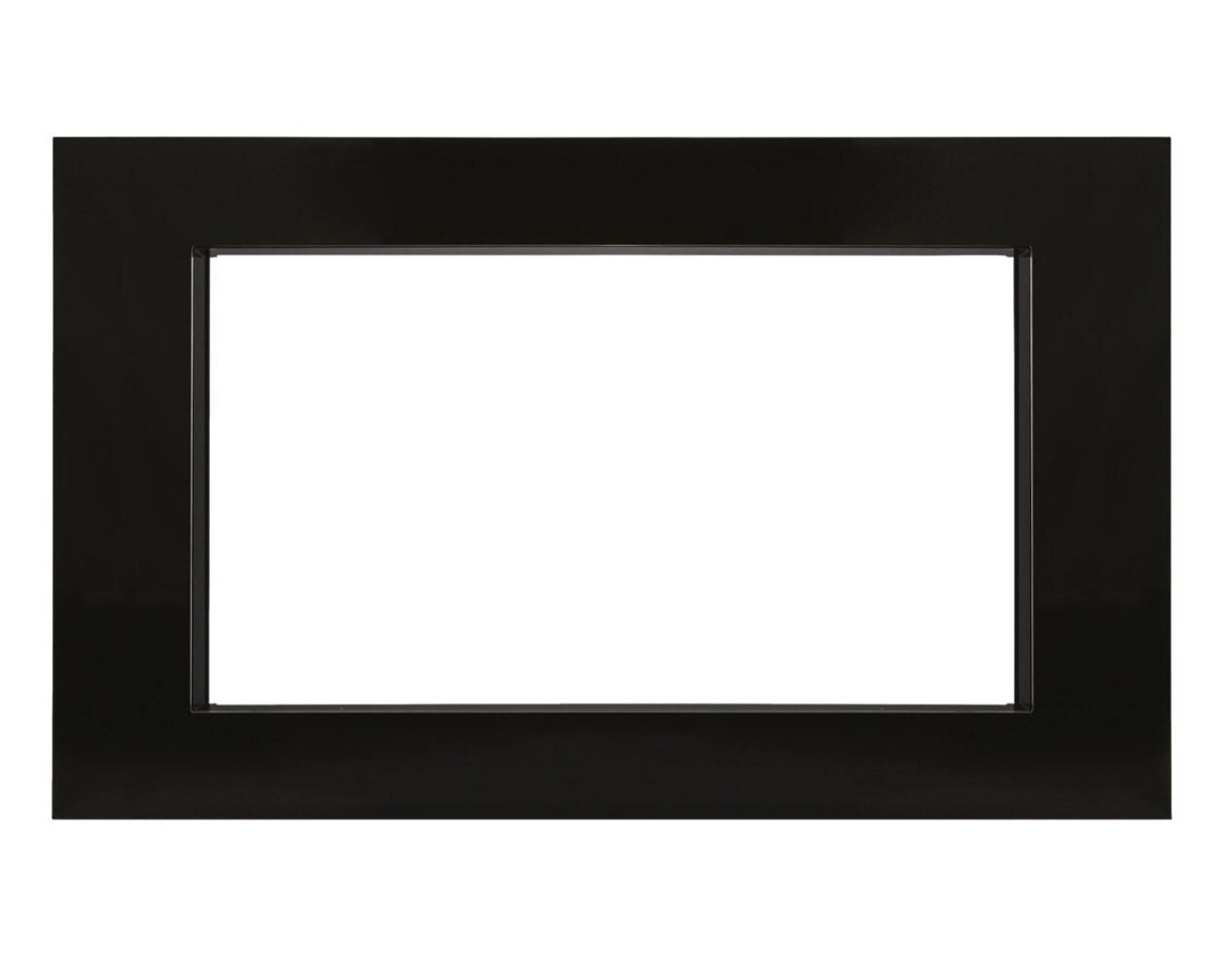 30" Black Microwave Trim Kit