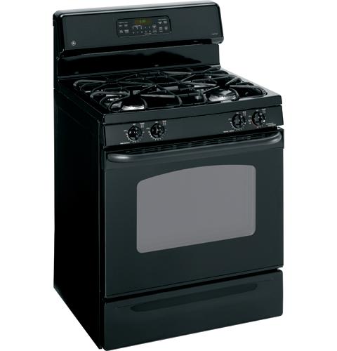 GE® 30" Free-Standing Dual Fuel Range