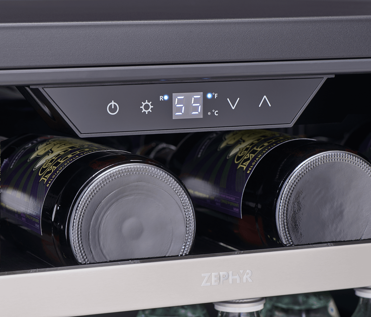 Presrv Wine Cooler, 15in UC, SS+Gls, Rvs Door, 1Z