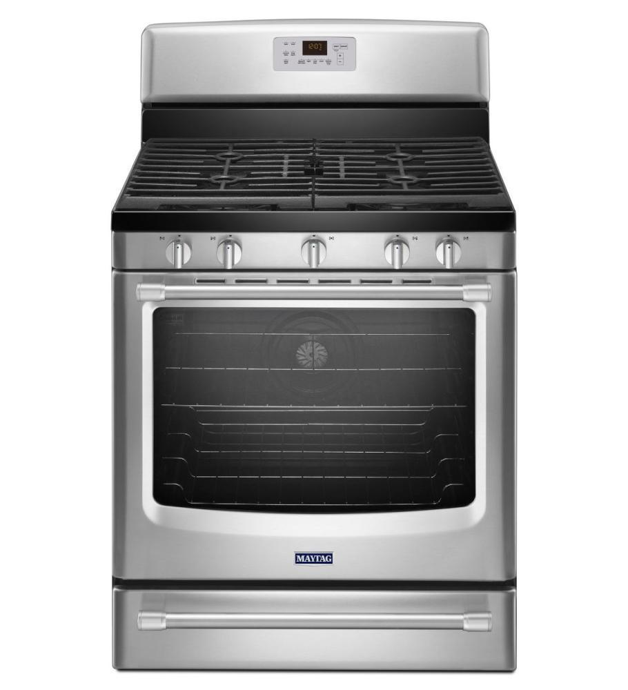 30-inch Wide Gas Range with Convection and Power Burner - 5.8 cu. ft.