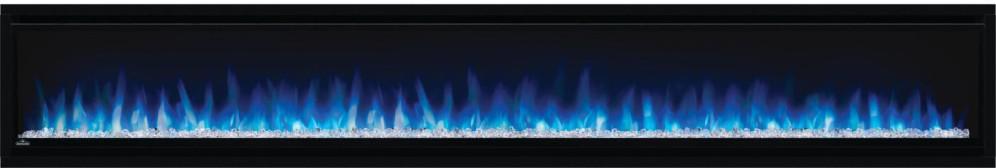 Alluravision 100 Deep Depth Wall Hanging Electric Fireplace