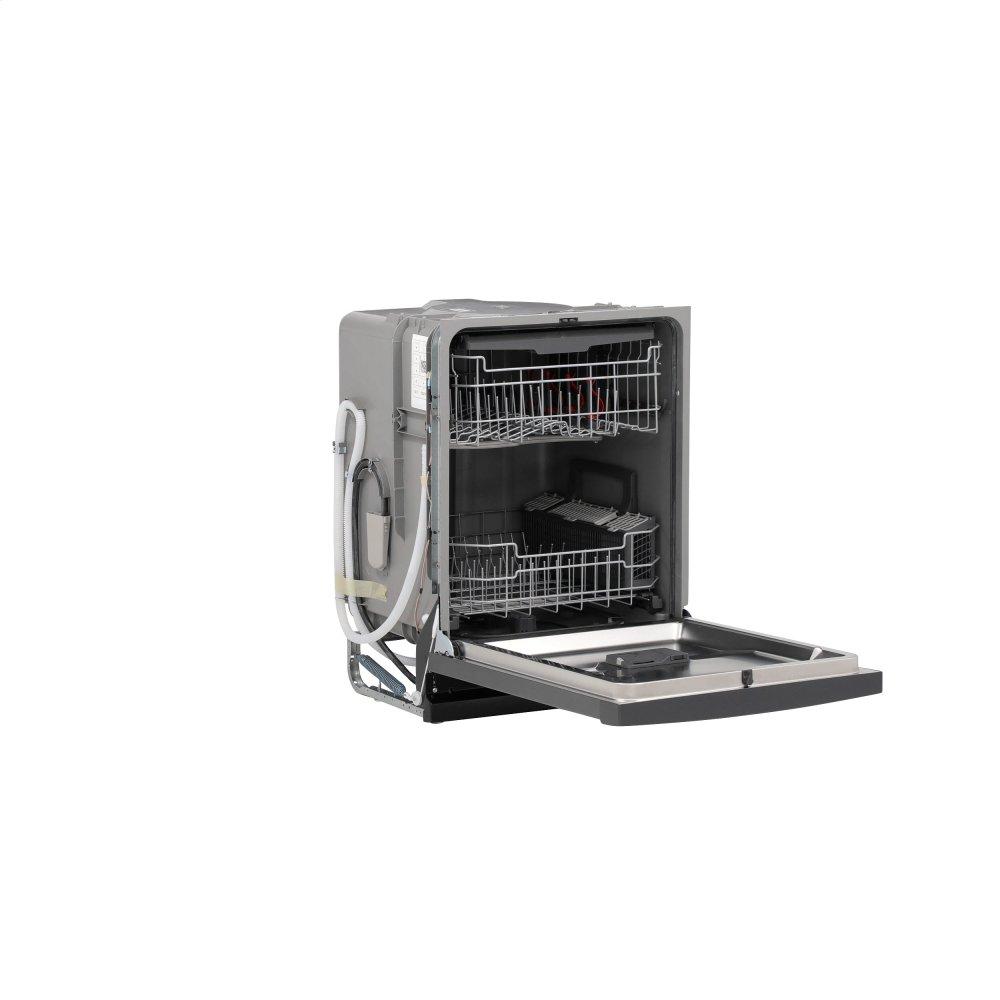 GE® Hybrid Stainless Steel Interior Dishwasher with Hidden Controls