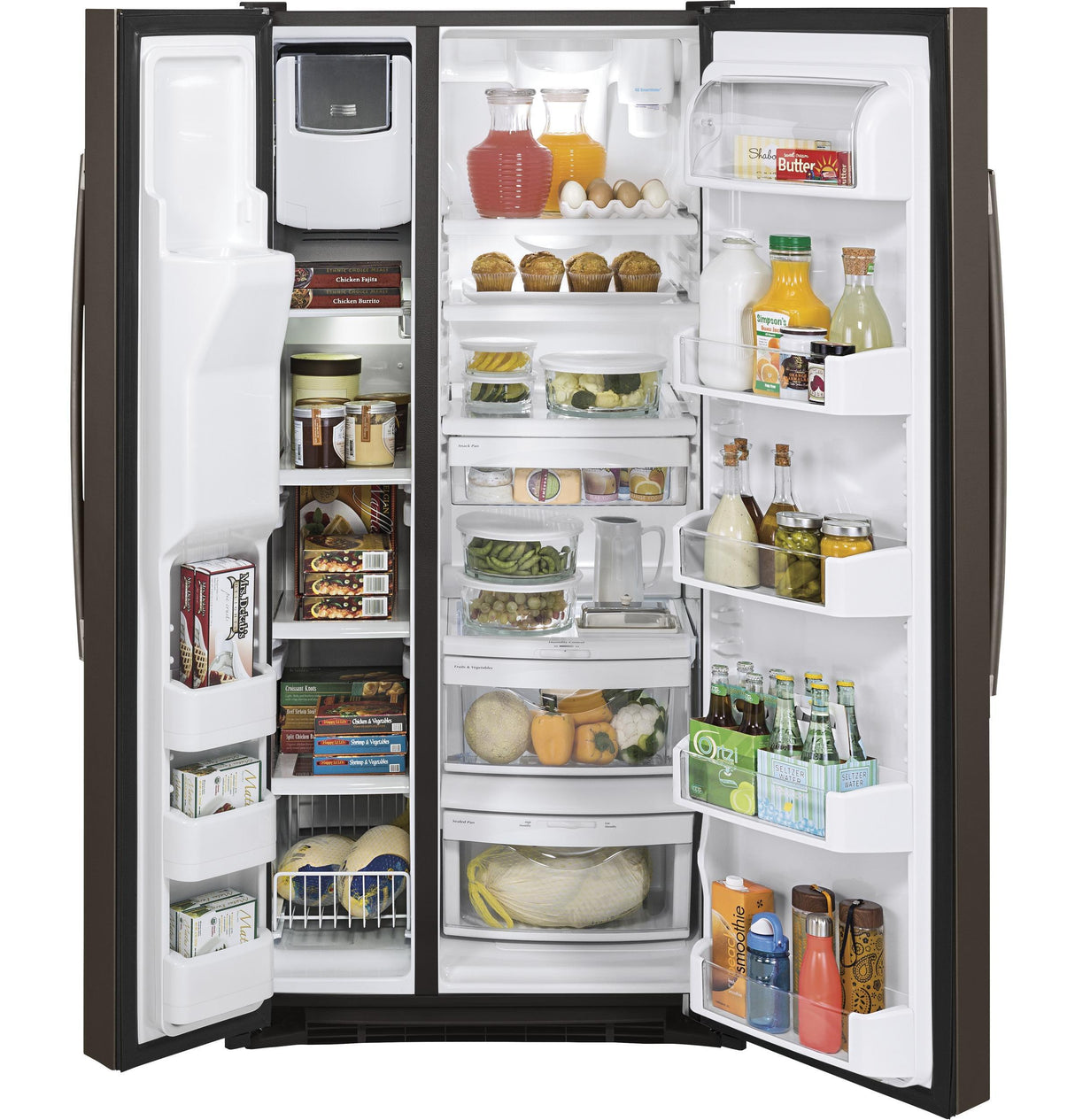 GE® 23.2 Cu. Ft. Side-By-Side Refrigerator
