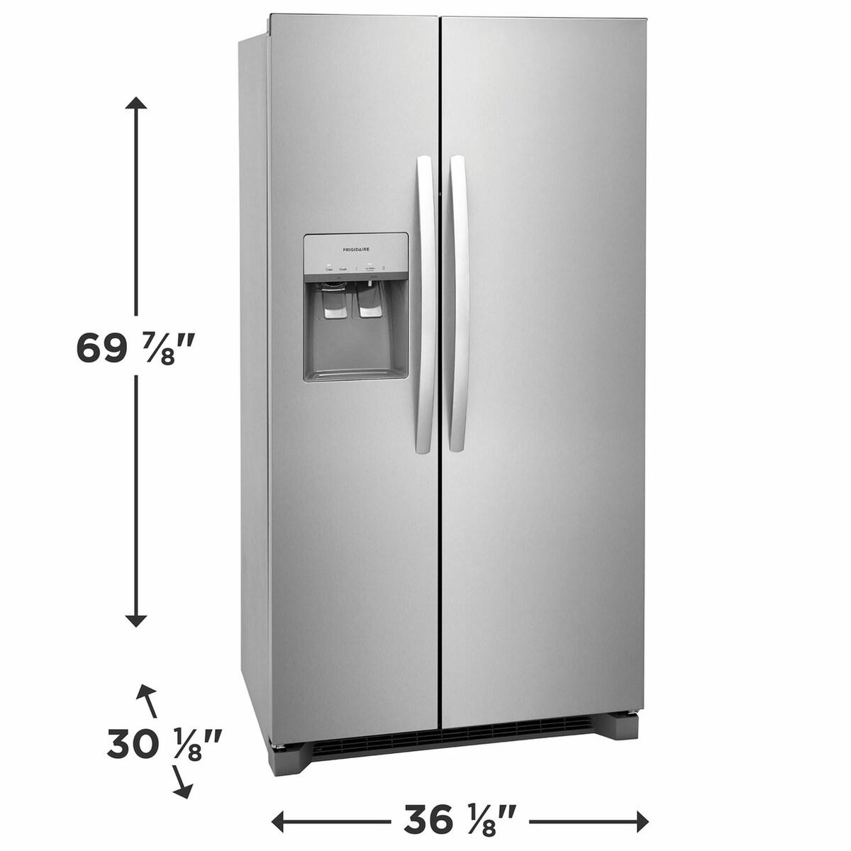 22 Cu. Ft. 36" Counter Depth Side by Side Refrigerator