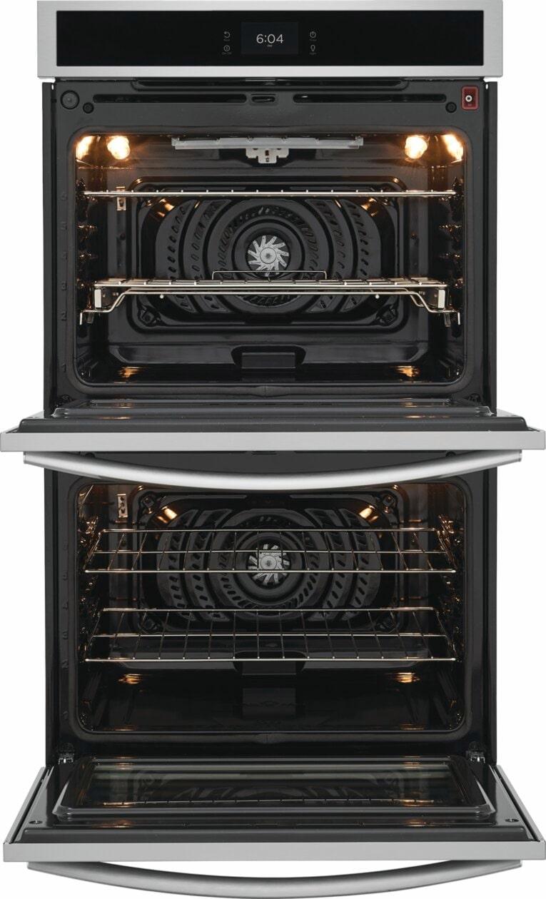 30" Double Electric Wall Oven with Stone-Baked Pizza