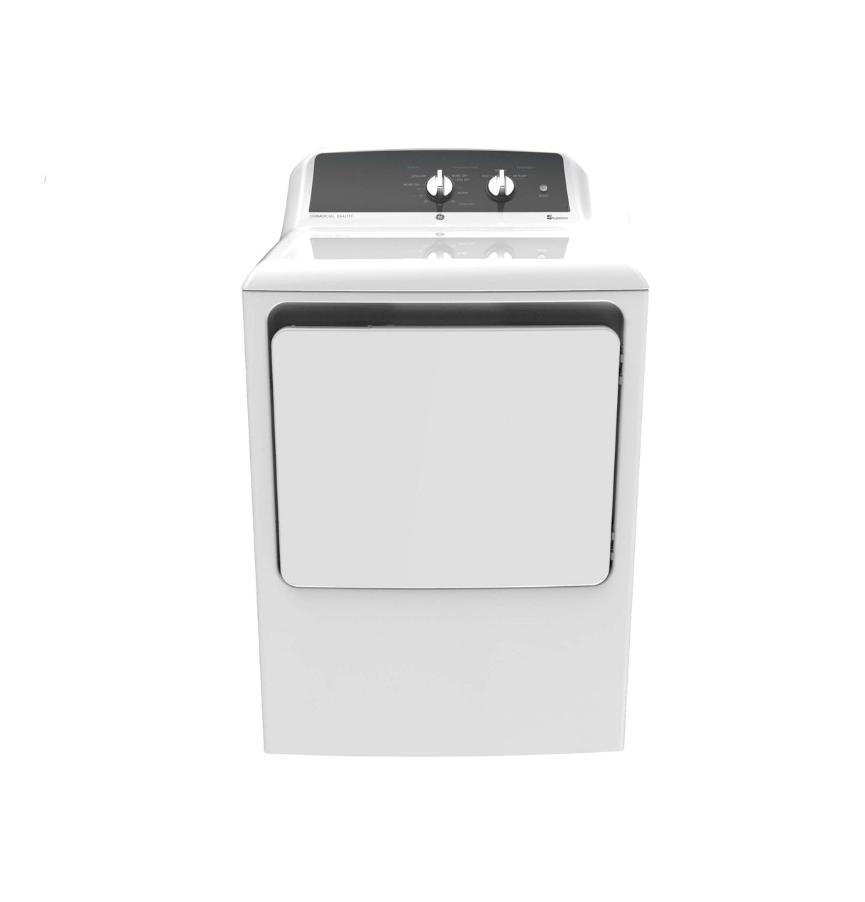 GE 6.2 cu. ft. Capacity Gas Dryer with Up To 120 ft. Venting and 5-yr Limited Warranty