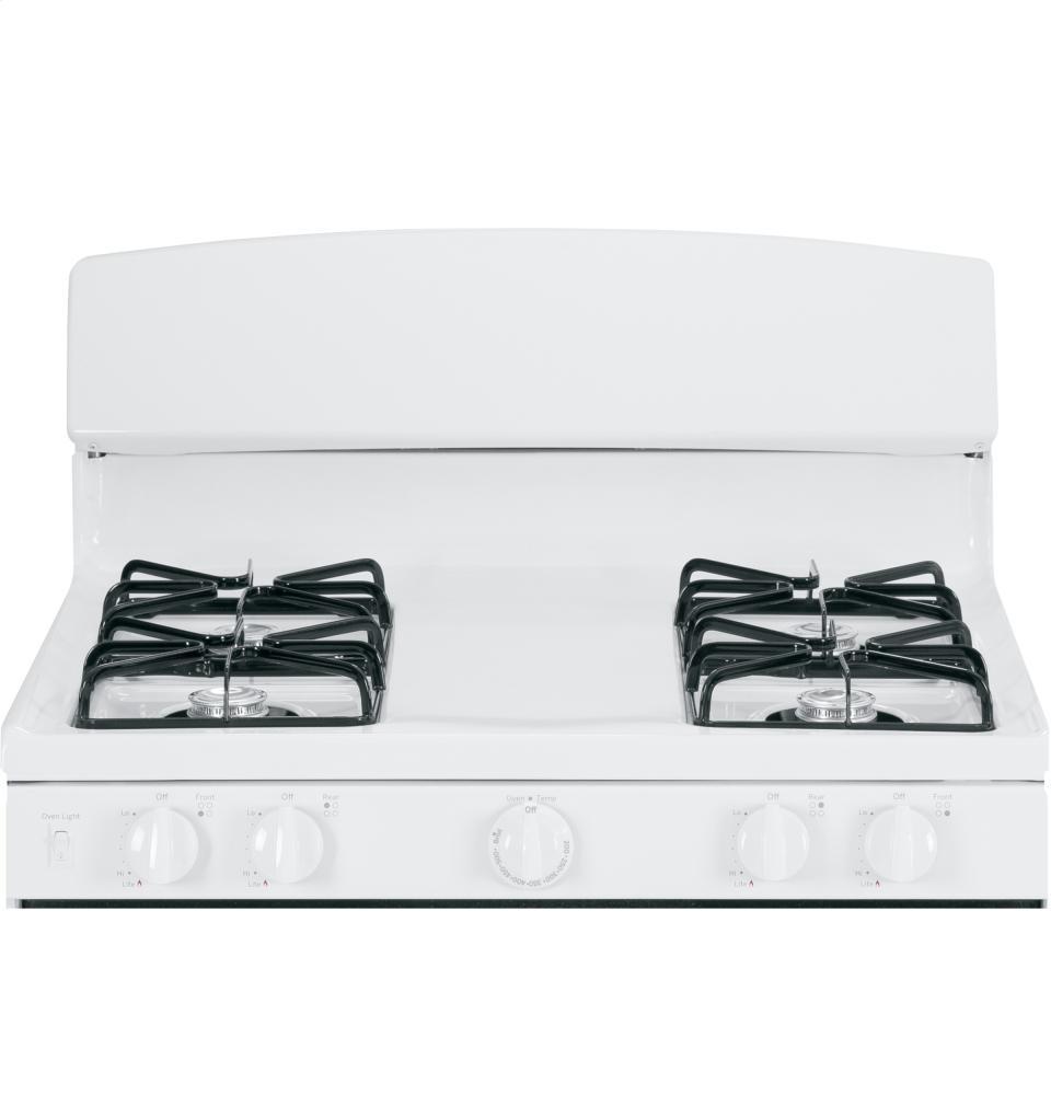GE® 30" Free-Standing Gas Range