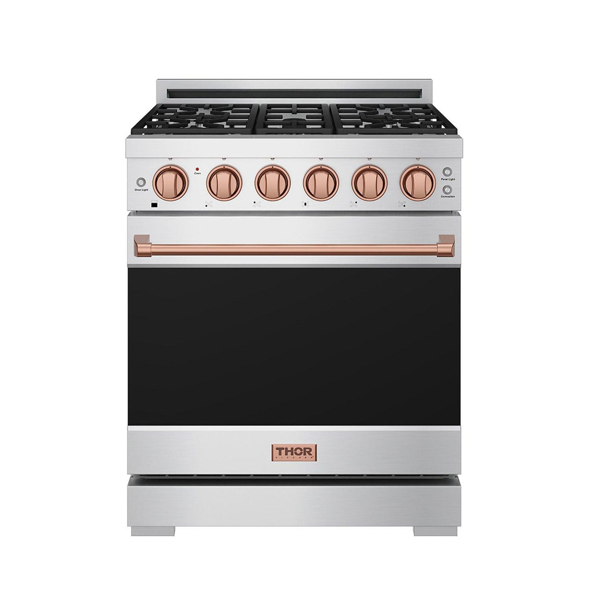 30 Inch Professional Gas With Precision Knob Control In Stainless Steel/rose Gold
