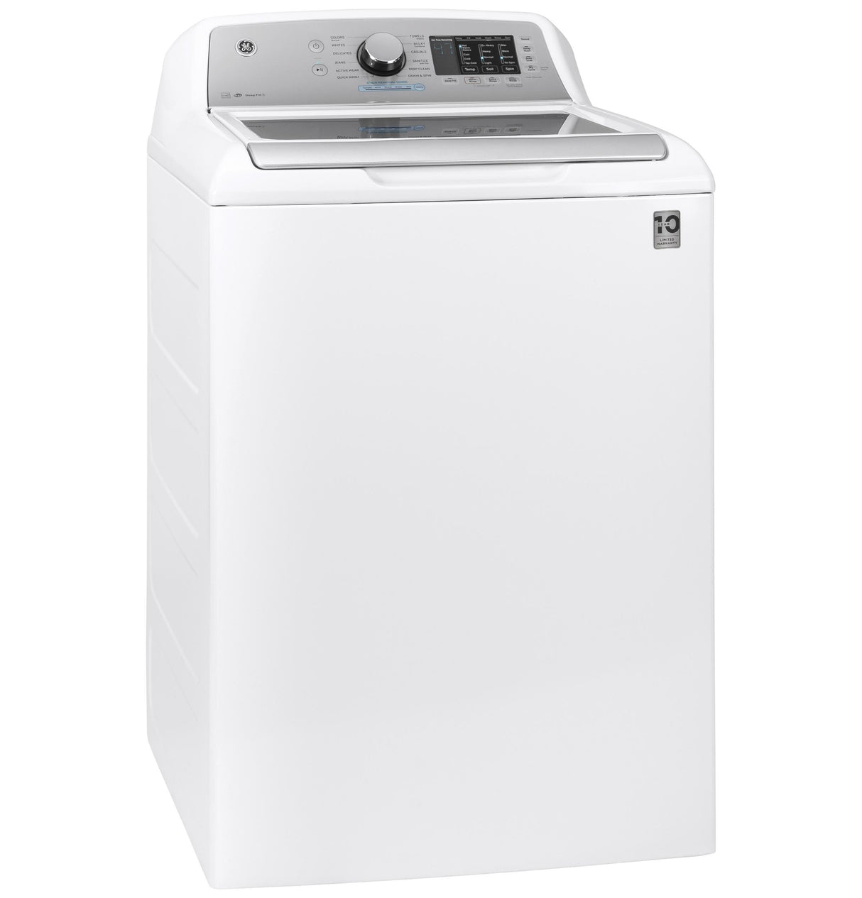 GE® ENERGY STAR® 4.8 cu. ft. Capacity Washer with Sanitize w/Oxi and FlexDispense®