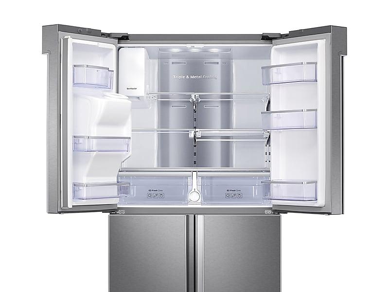22 cu. ft. Family Hub™ Counter Depth 4-Door Flex™ Refrigerator in Stainless Steel