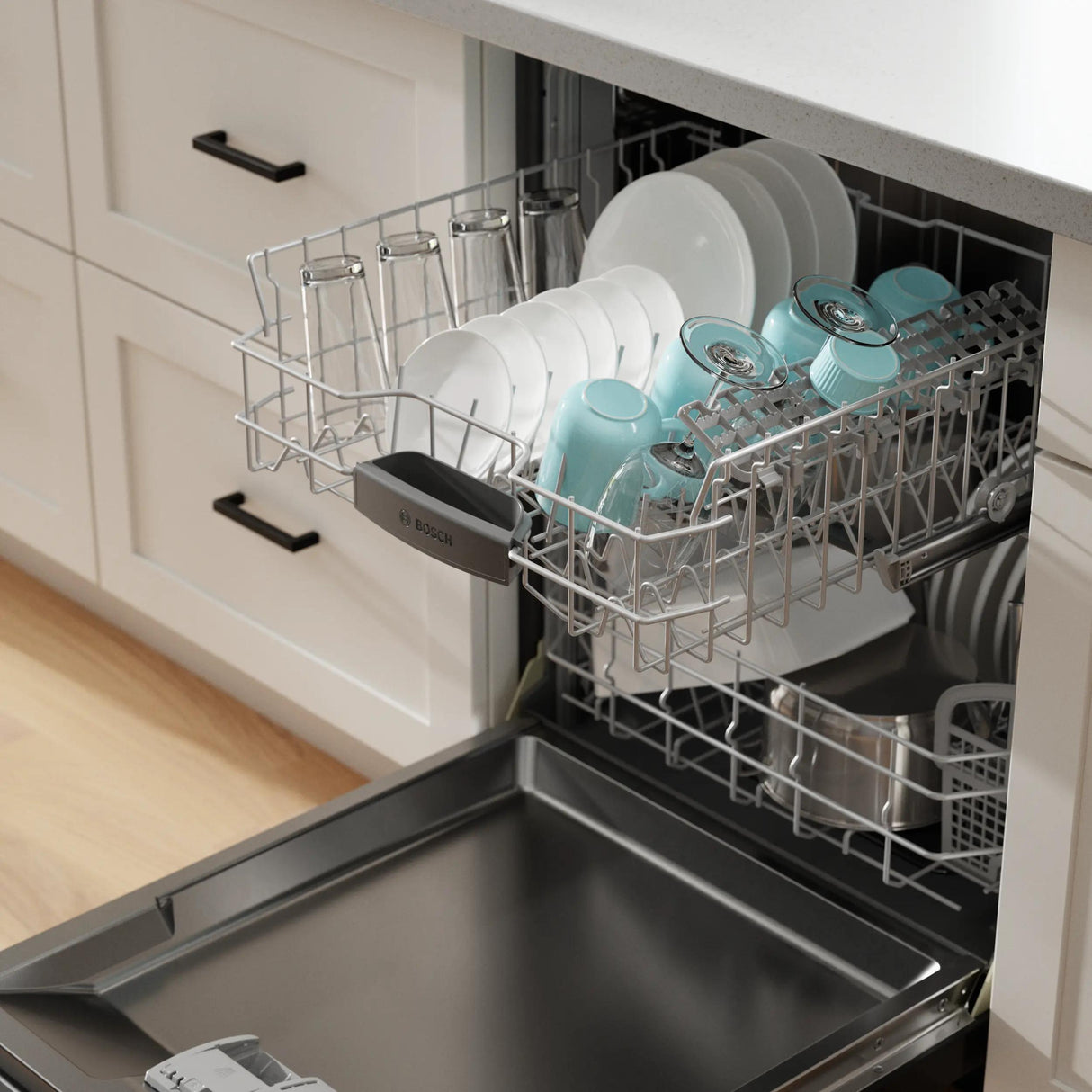 100 Plus Dishwasher 24" Black