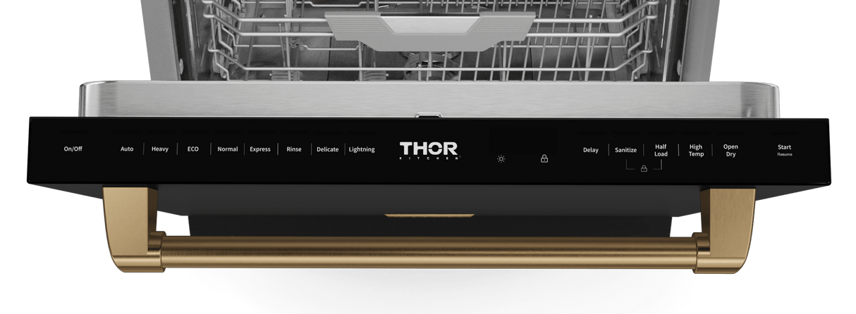 24 Inch Dishwasher Matte Black/bronze Gordon Ramsay Series - Dw24x8ba00-brz