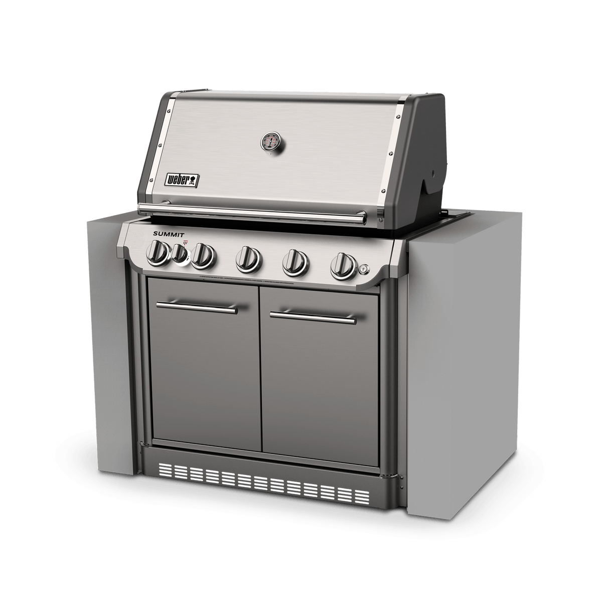 Summit® SB38 S Built-In Gas Grill (Natural Gas) - Stainless Steel