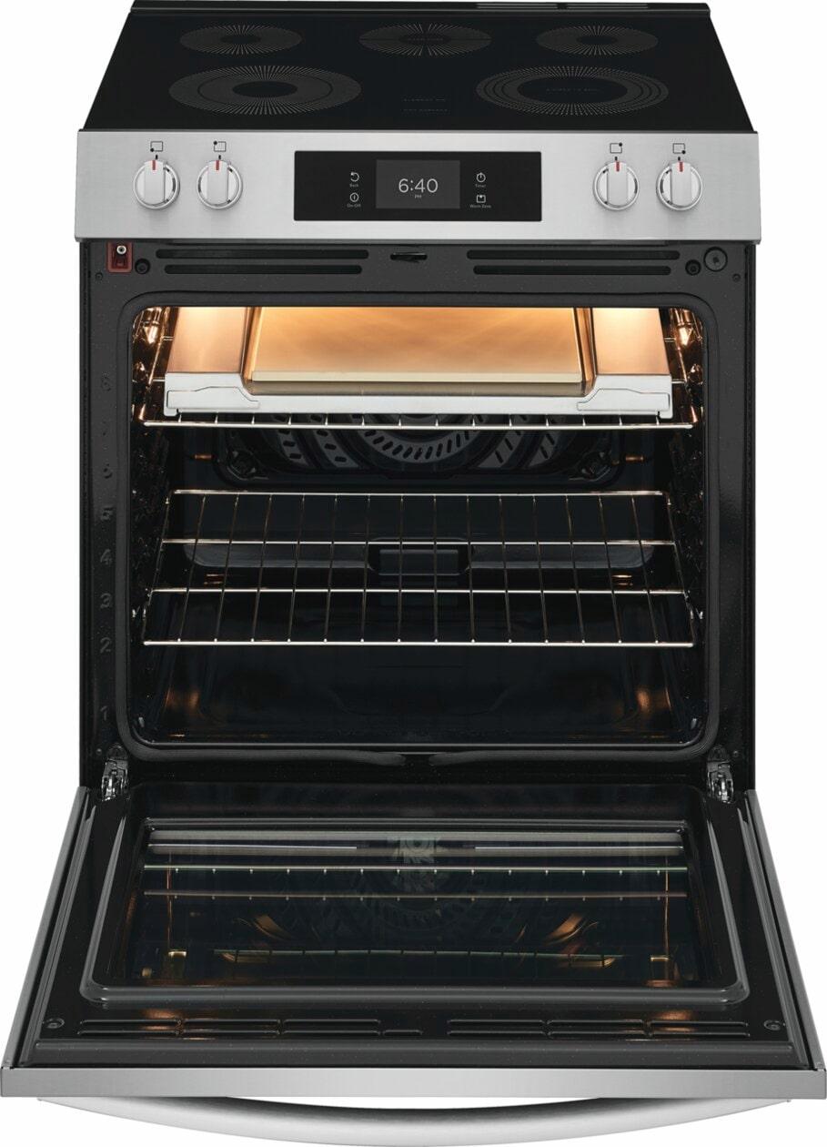 30" Electric Range with Stone-Baked Pizza