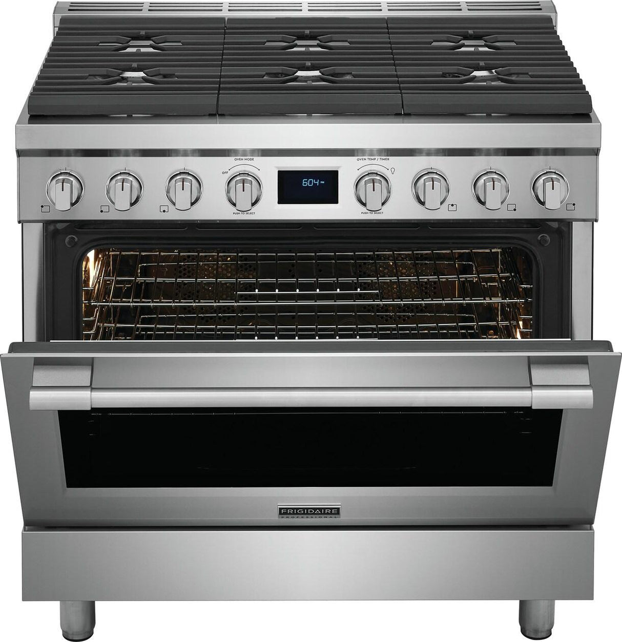 Frigidaire Professional 36" Dual-Fuel Freestanding Range