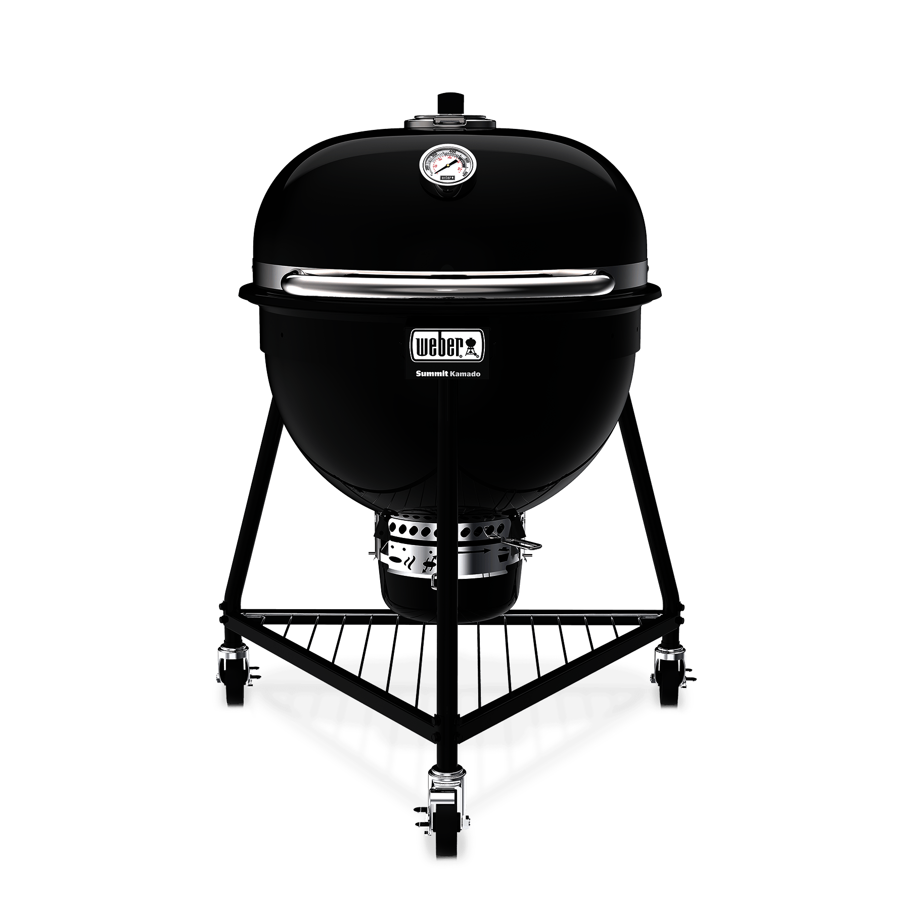 Summit® Kamado E6 Charcoal Grill - Black