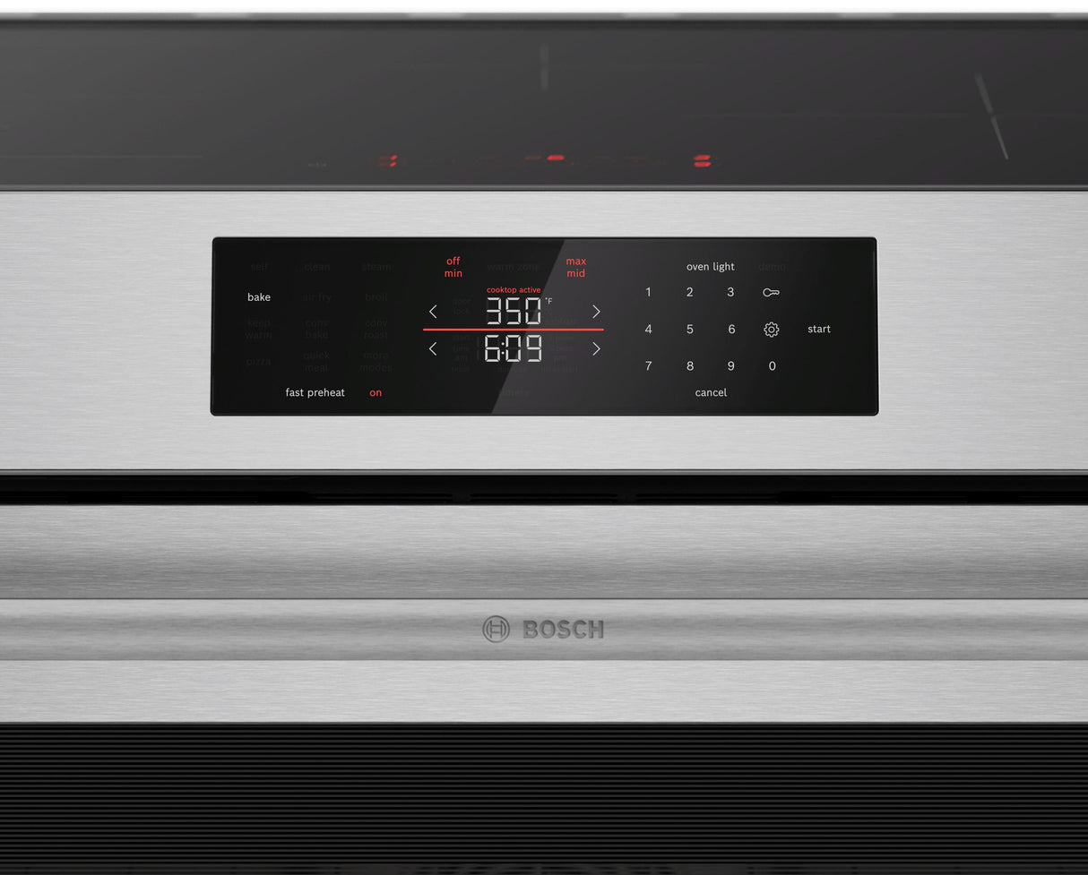 30" 500 Series Bosch Range Induction