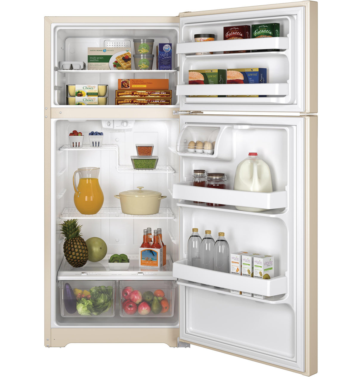 GE® ENERGY STAR® 15.5 Cu. Ft. Top-Freezer Refrigerator