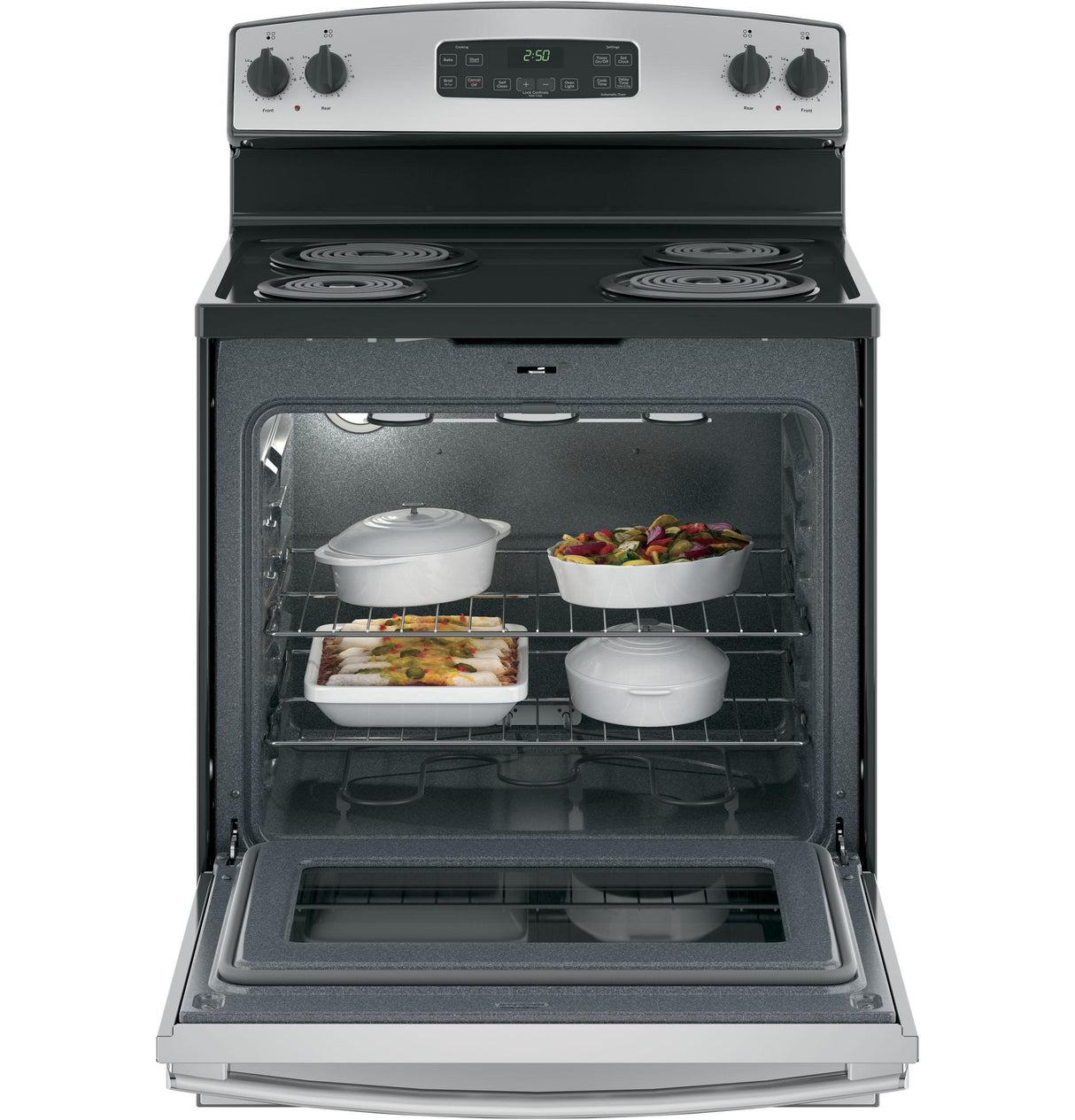 GE® 30" Free-Standing Electric Range