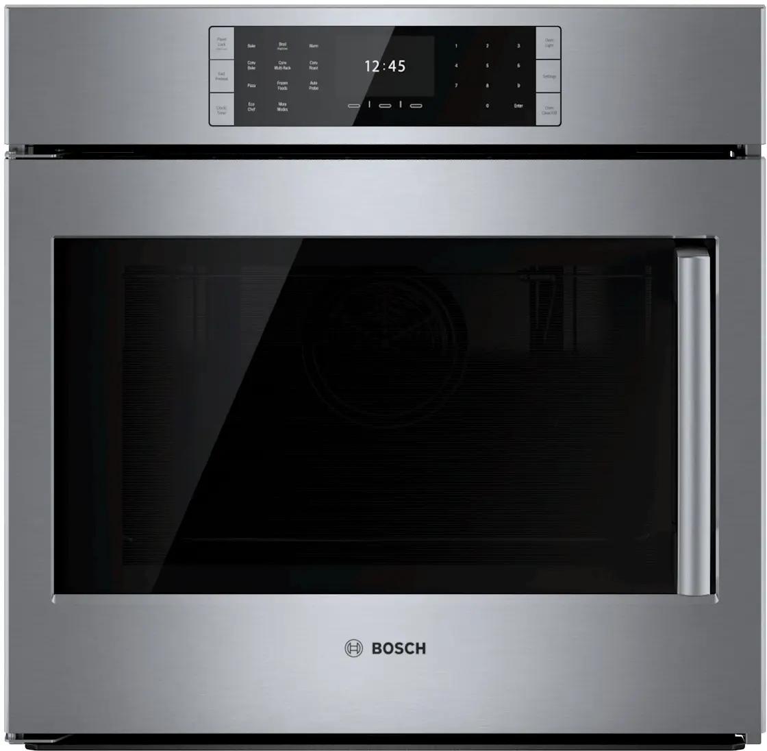 Benchmark™ Single Wall Oven 30'' Door hinge: Left, Stainless Steel