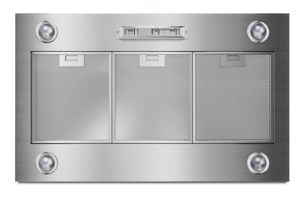 36" Custom Hood Liner - Stainless Steel