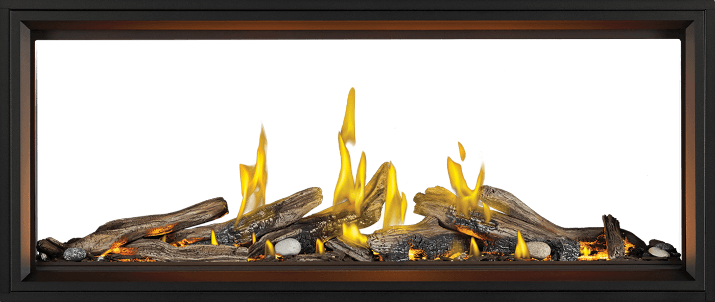 Tall Linear Vector? 62 See Through with Luminous Logs with Luminous Logs
