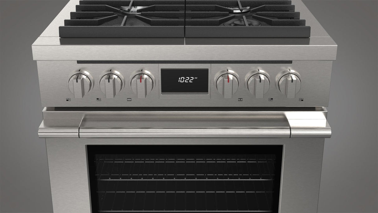 30" DUAL FUEL RANGE