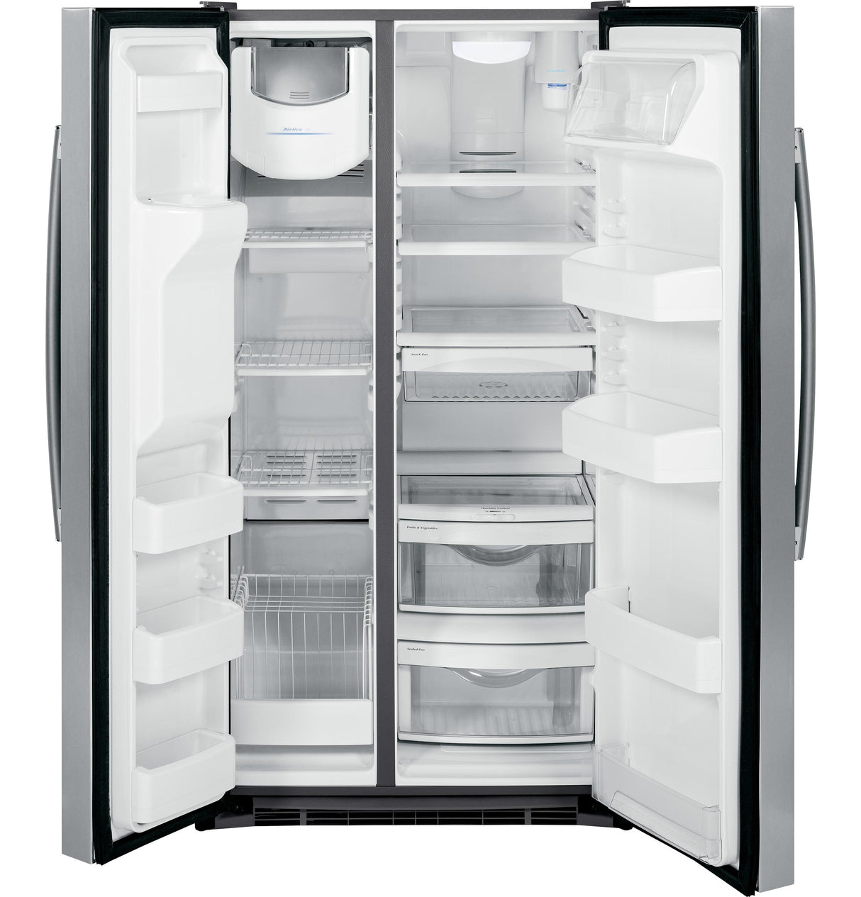 GE® 25.3 Cu. Ft. Side-By-Side Refrigerator