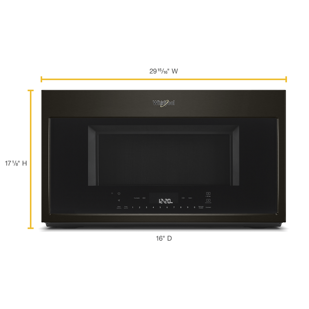 1.9 cu. ft. Smart Over-the-Range Microwave with Scan-to-Cook technology 1