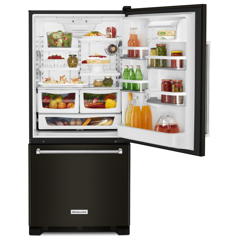 19 cu. ft. 30-Inch Width Full Depth Non Dispense Bottom Mount Refrigerator