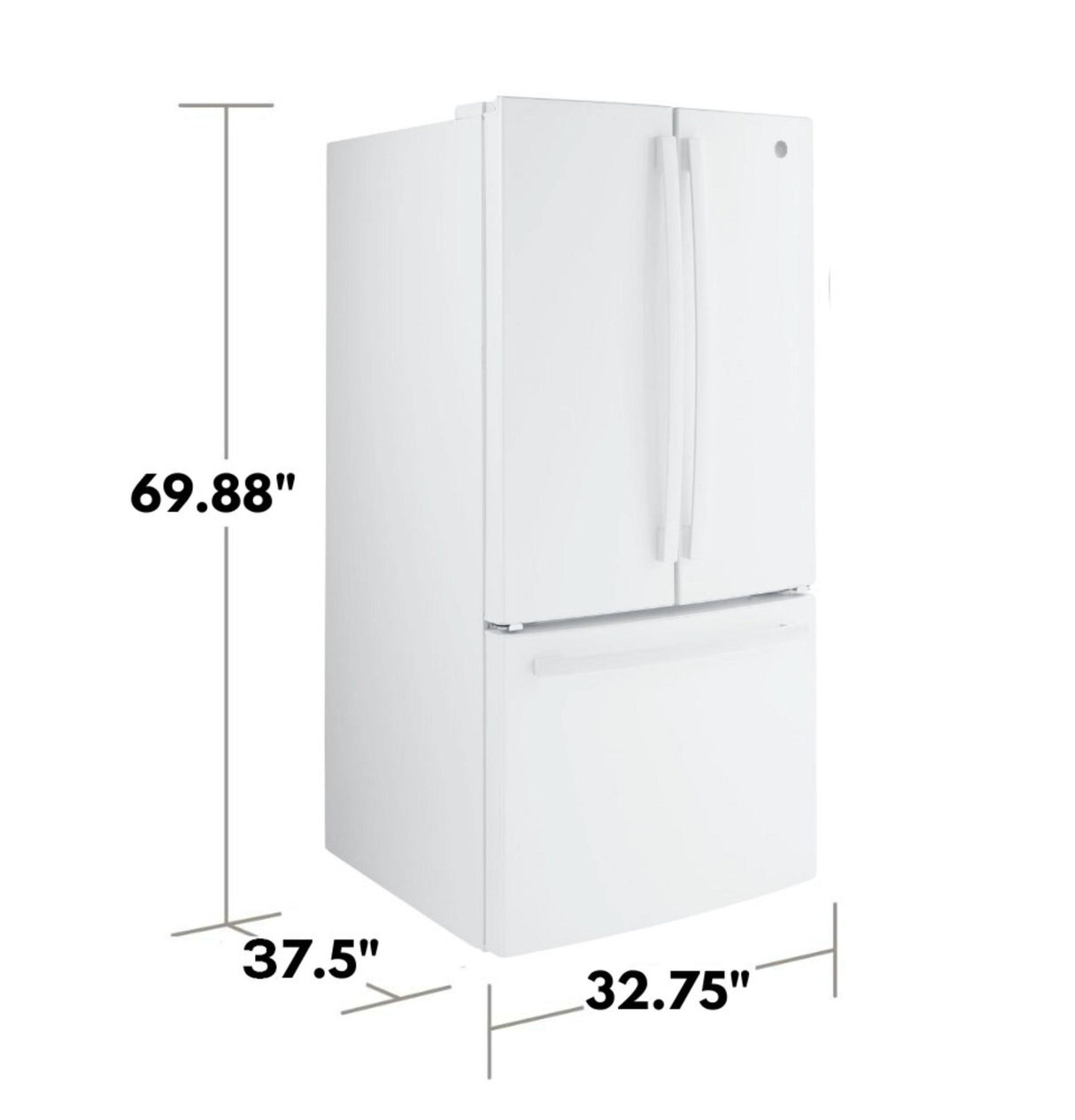GE® ENERGY STAR® 24.7 Cu. Ft. French-Door Refrigerator