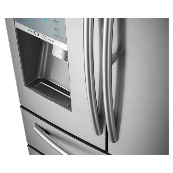 36" Wide, 30 cu. ft. Capacity 4-Door French Door Food ShowCase Refrigerator (Stainless Steel)