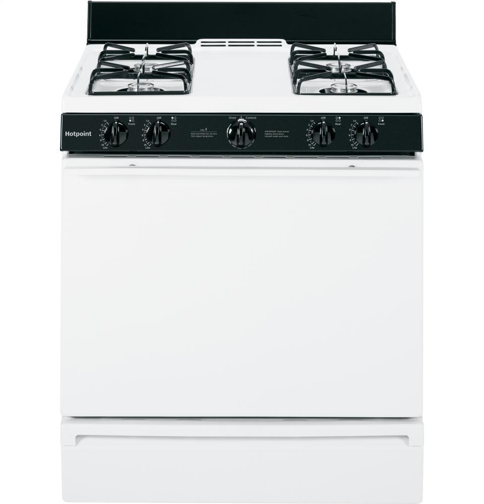 Hotpoint® 30" Free-Standing Gas Range
