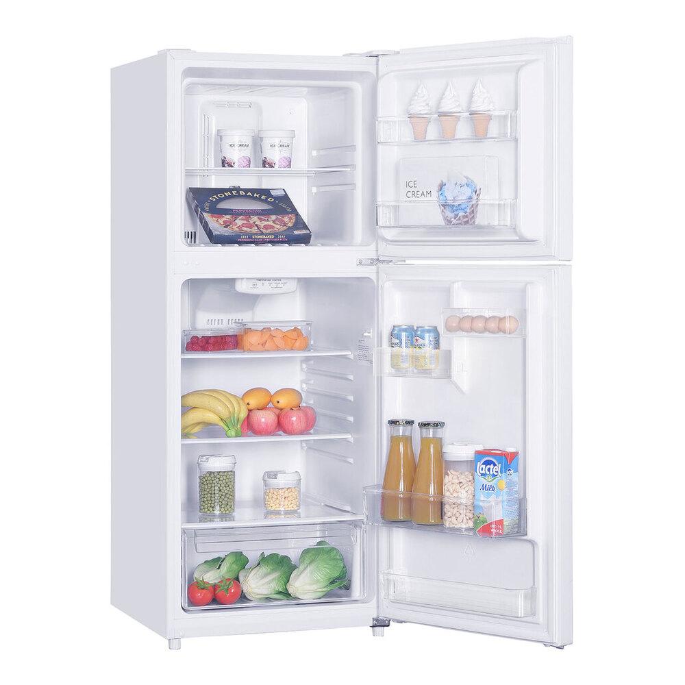 Verona VEFTF2412RWH 24 inch Top Freezer Refrigerator with 12 cu. ft. Total Capacity, Reversible Doors, Recessed Handle, Energy Star (White)