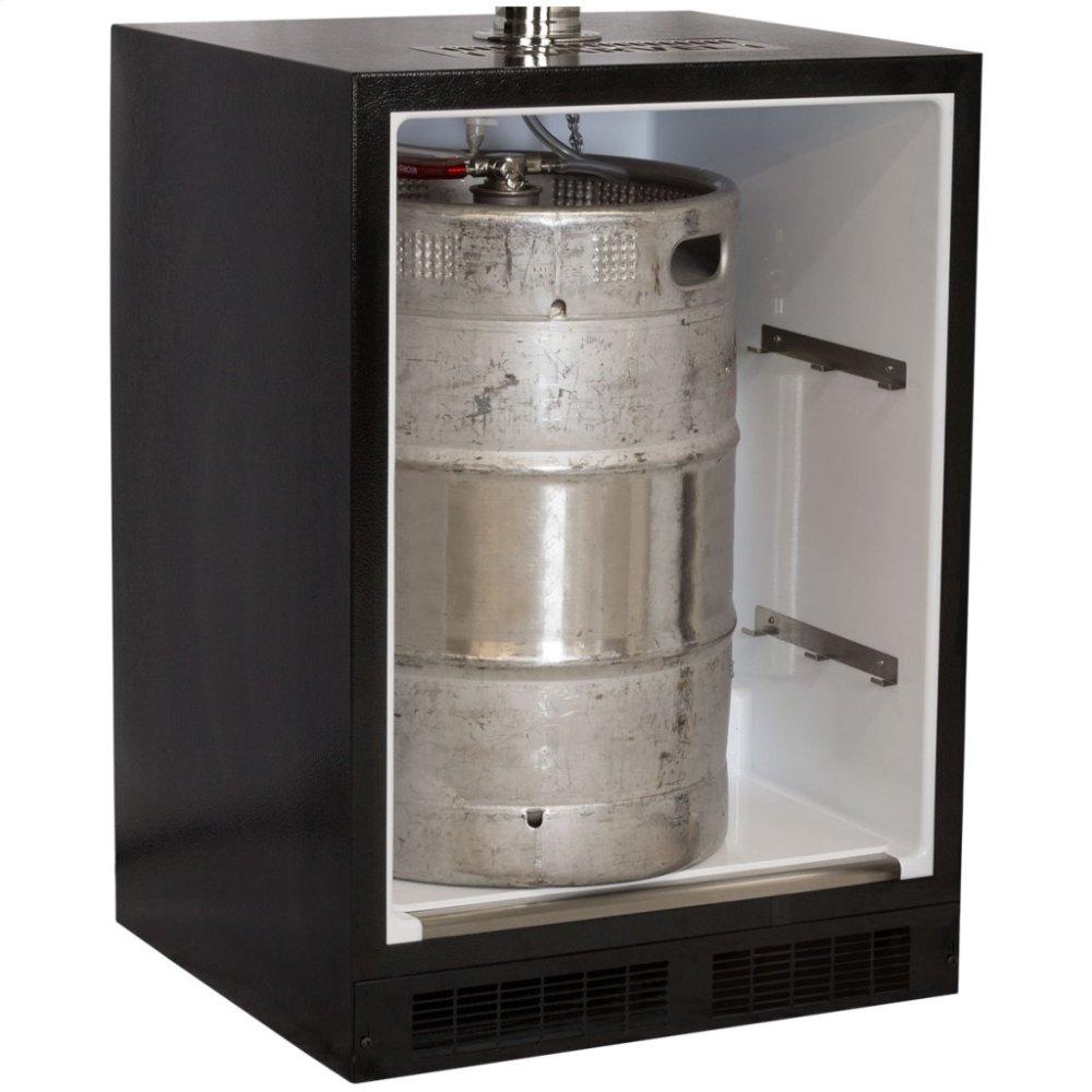 Marvel Built-In Indoor Single Tap with Stainless Steel Door - Solid Panel Overlay Ready Door - Integrated Left Hinge
