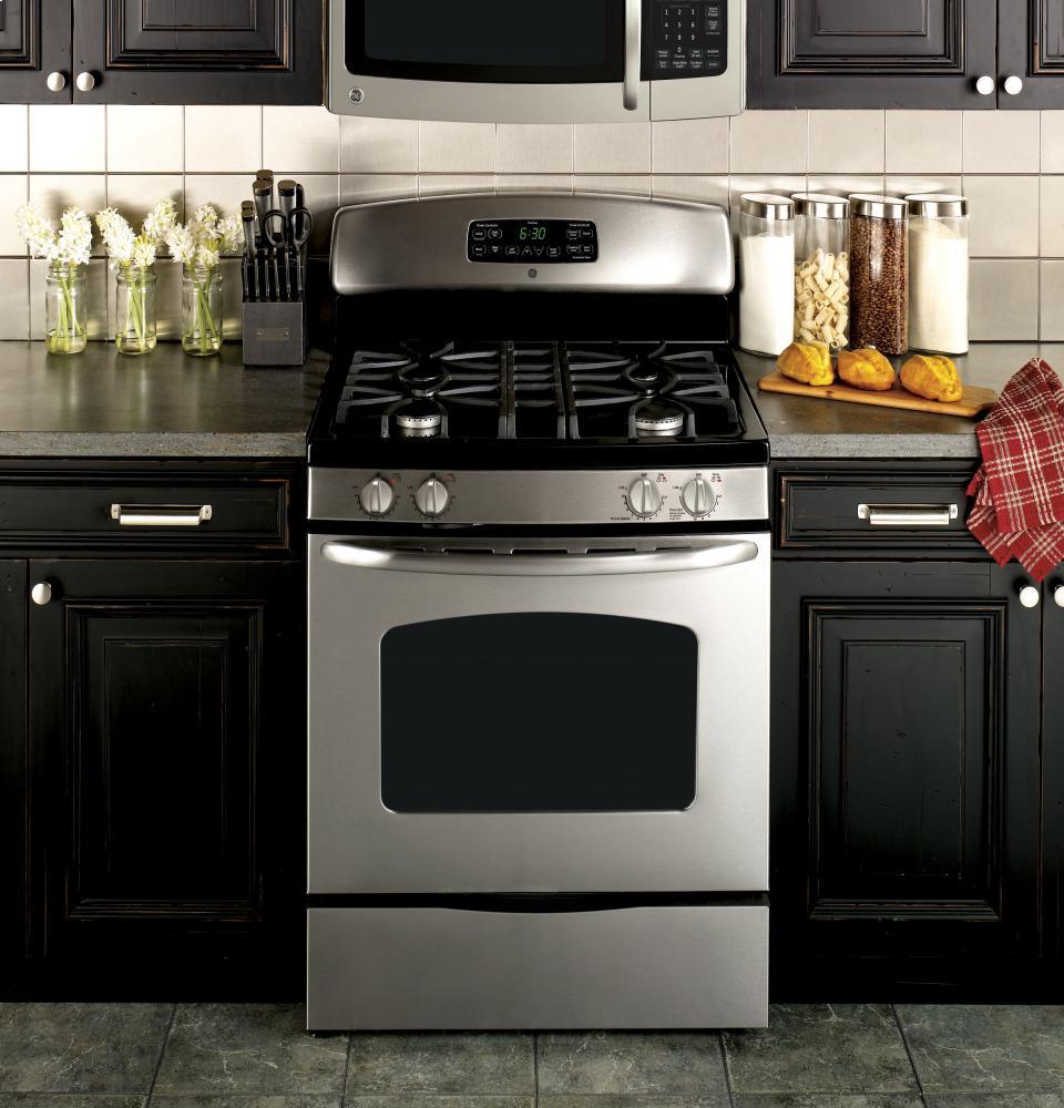 GE® 30" Free-Standing Gas Range