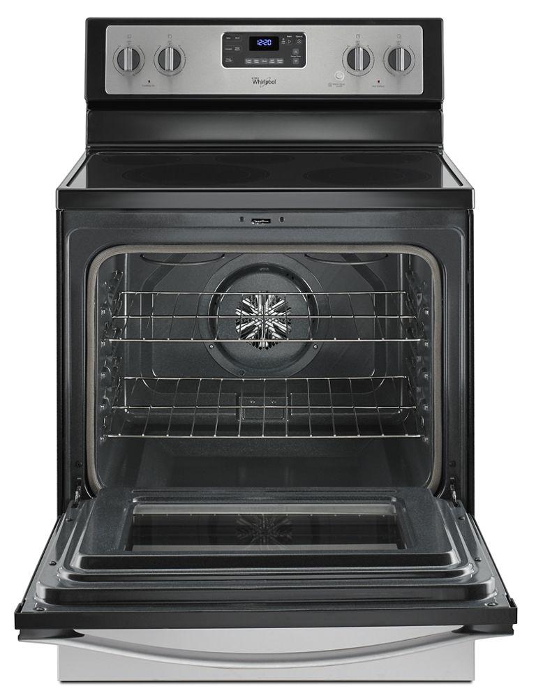 5.3 Cu. Ft. Freestanding Electric Range with High-Heat Self-Cleaning System