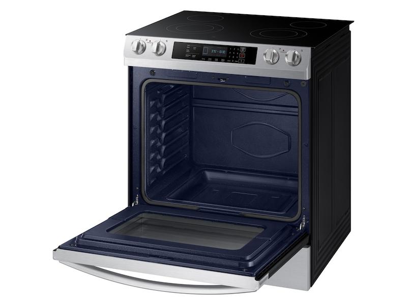 5.8 cu. ft. 4 Element Slide-in Electric Range in Stainless Steel