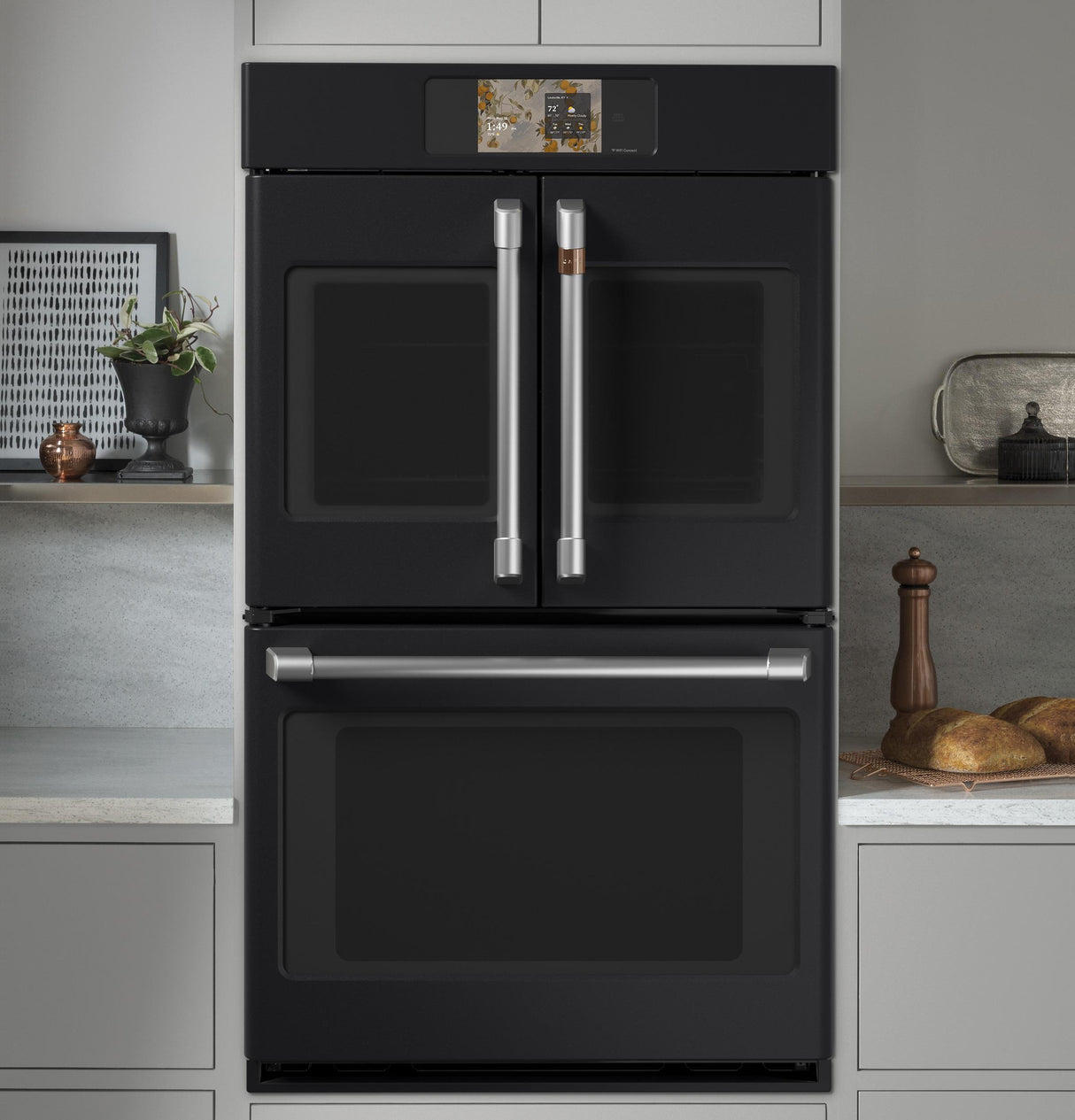 CAF(EBACK)™ Professional Series 30" Smart Built-In Convection French-Door Double Wall Oven