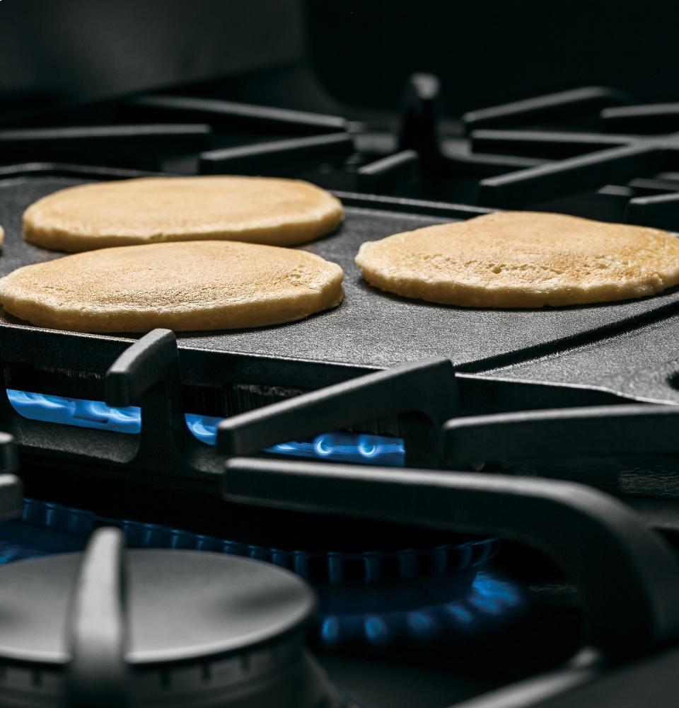 GE Profile Series 30" Dual-Fuel Free-Standing Range with Warming Drawer