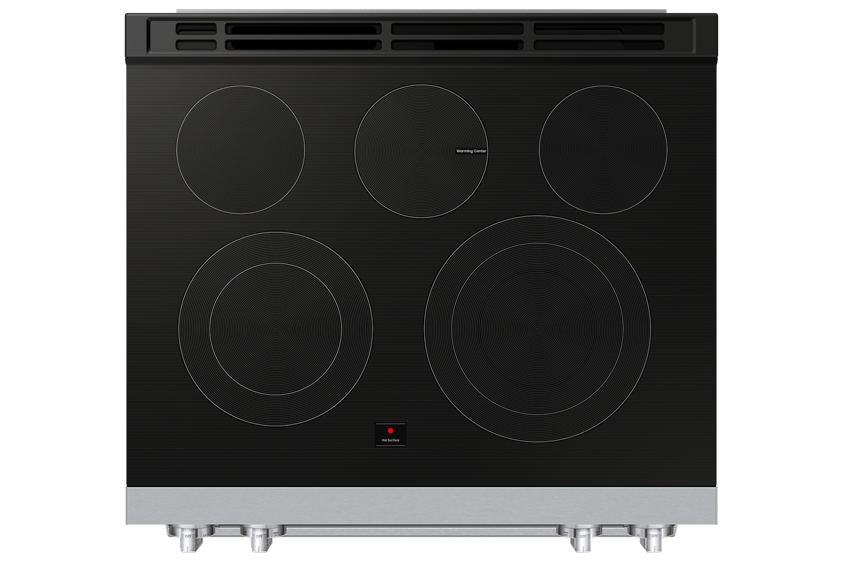 Bespoke Smart Slide-in Electric Range Pro Style Design Air Fry Max True Convection