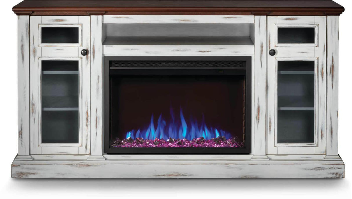The Charlotte Electric Fireplace Media Console