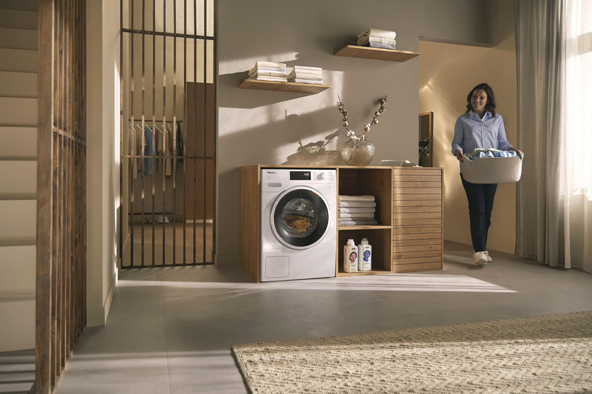 WXC280 WCS Steam - W1 front-loading washing machine: 8 kg 1600 rpm Pre-Ironing Miele@home CapDosing Honeycomb Drum