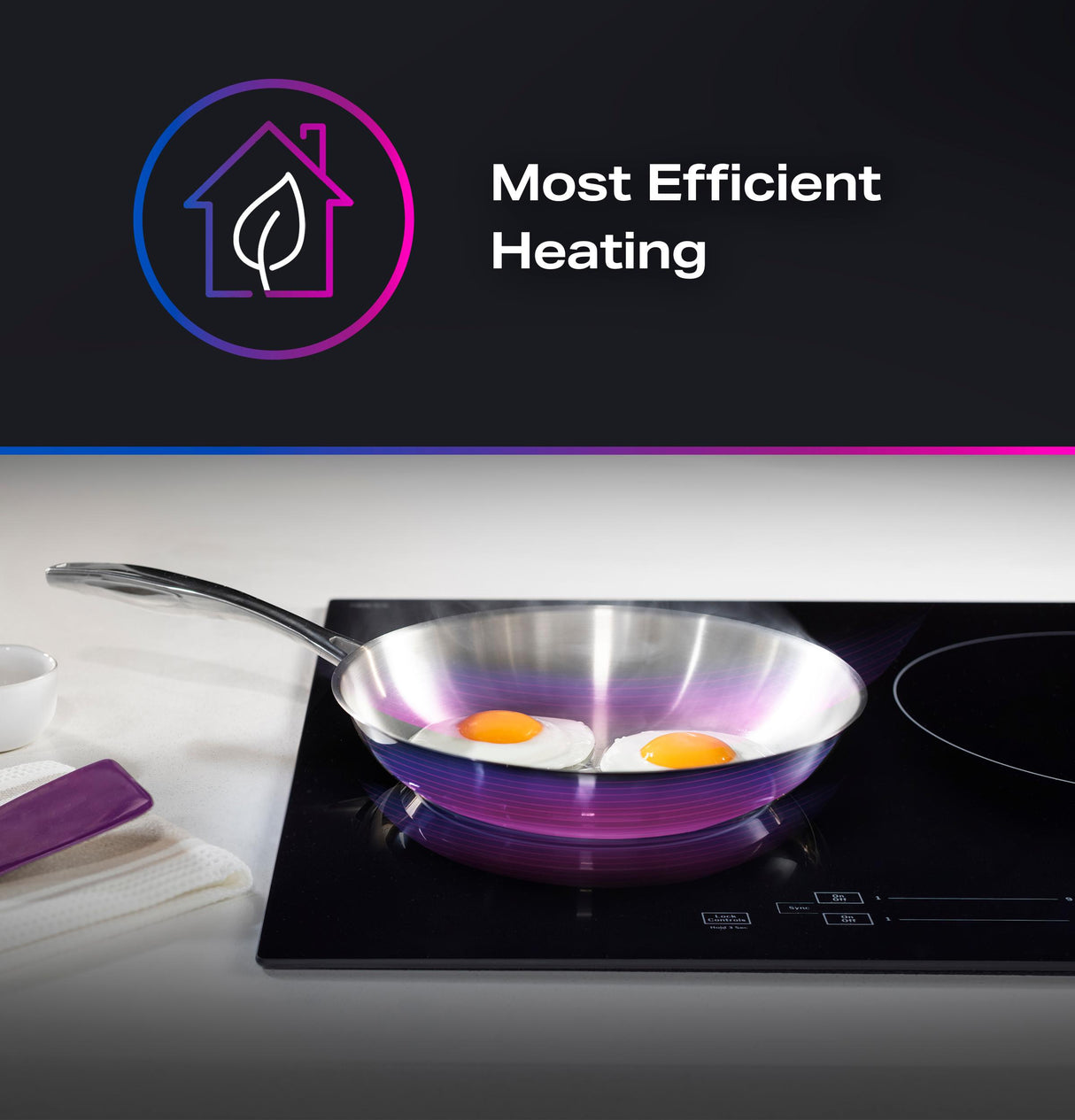 GE Profile™ ENERGY STAR® 36" Built-In Touch Control Induction Cooktop