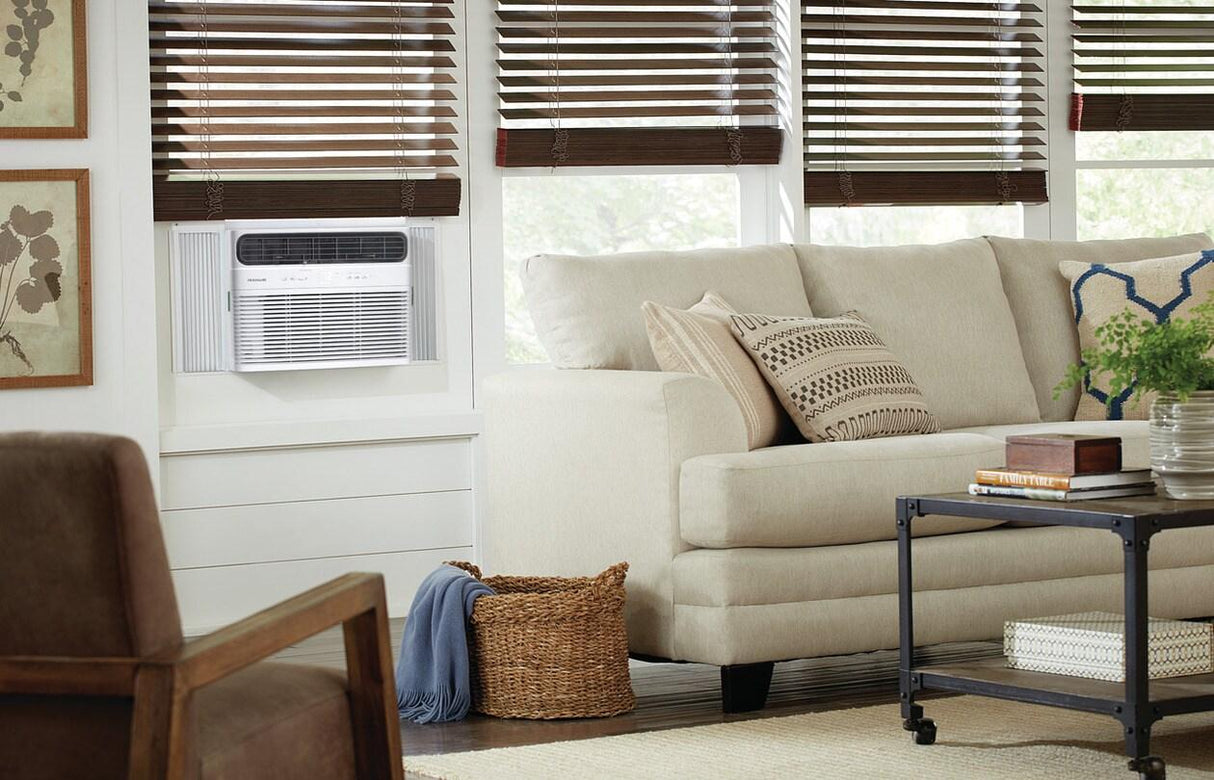 12,000 BTU Window Room Air Conditioner with Supplemental Heat